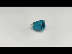 couleur de Waterblue de connecteur du code FAKRA HSD de 4+2Pin Z pour le bâti de PCB/Panel