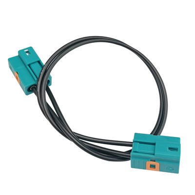 Dual Plug Z Code FAKRA Extension Cable Stable With Waterblue Connector